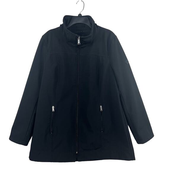 Andrew Marc Mens XL Full Zip Soft Shell Jacket Water Resistant Classic Timeless - Picture 1 of 13